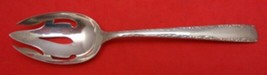 Camellia by Gorham Sterling Silver Pierced Serving Spoon 8 1/2&quot; original - £86.25 GBP