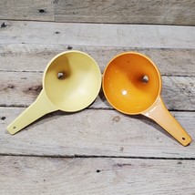 Vintage Tupperware Funnel Yellow Orange - £7.74 GBP