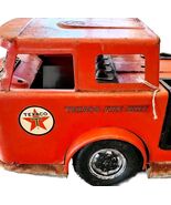 C1960s Texaco Oil Firetruck Buddy L Fire Chief Metal XL Toy Collectible ... - $3,305.62 MXN