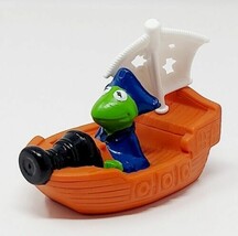 Muppet Treasure Island McDonald&#39;s Happy Meal Toy 1996 VTG Kermit Captain Smollet - £2.68 GBP