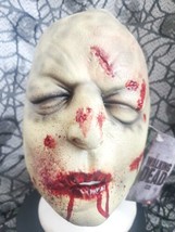Licensed AMC The  The Walking Dead Bloated Walker Zombie Mask New  Halloween Adu - £15.82 GBP