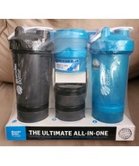 Blender Bottle Prostak 2-Pack w/ Extra Connect Jars Blender Ball BPA Fre... - $656.10 MXN