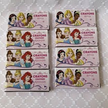 8 Boxes of (4 crayons each) Disney Princesses- Color Crayons - £7.83 GBP