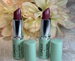 2x Clinique Kate Spade Lipstick LipColour  + Primer - 14 Plum Pop - FS N... - $9.85