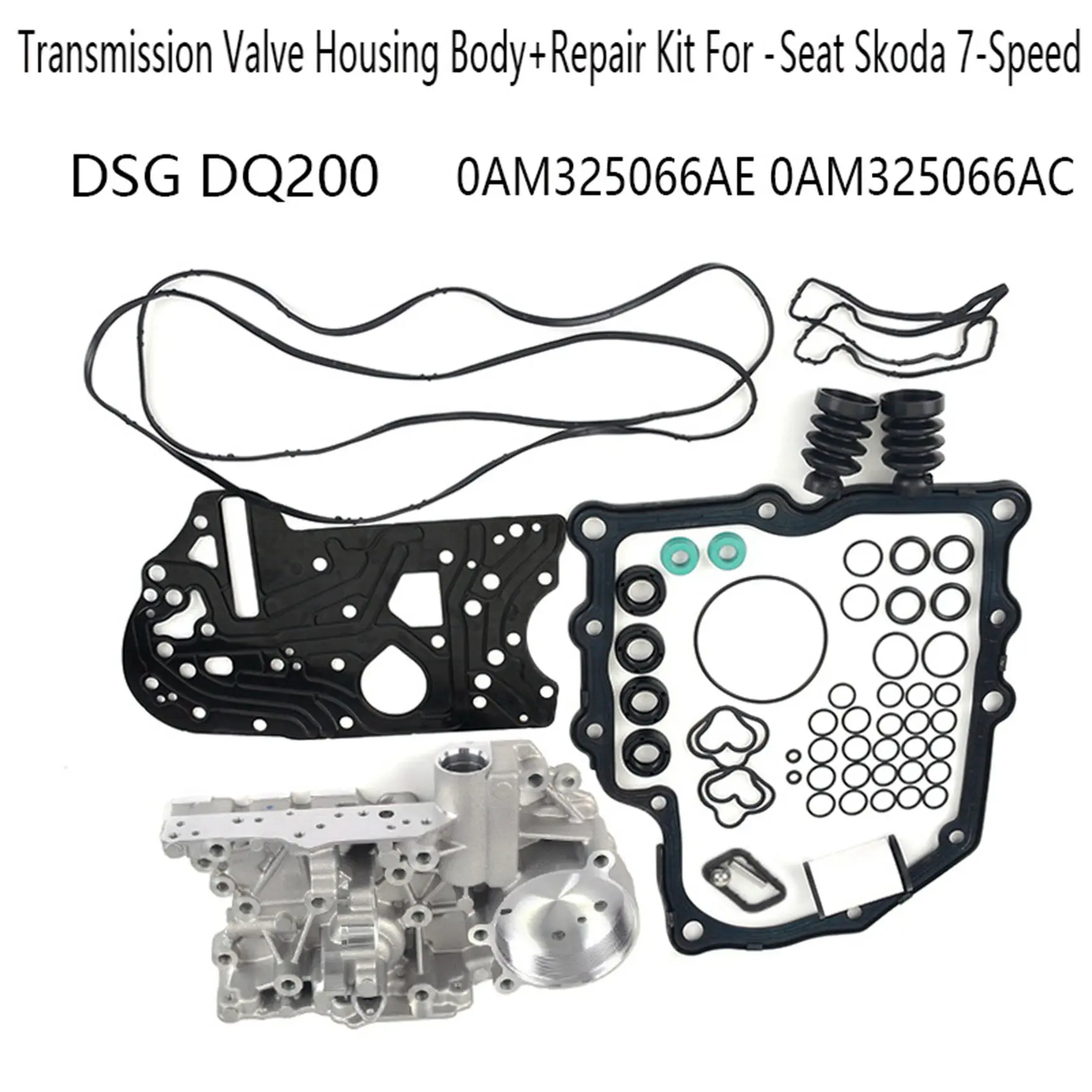 For DQ200 Gearbox Transmission Valve Housing Body+Repair Kit for - 7-Spe... - $190.63
