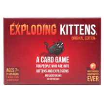 Exploding Kittens Card Game Original Edition Hilarious Party Game for Everyone - £5.76 GBP