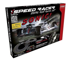 Speed Racer – Electric Road Racing Set (Includes 2 Formula-1 Racing Cars) - $84.59