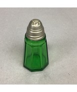 Dark Green Depression Glass Salt/Pepper Shaker - $10.93