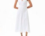 Veronica Beard Aven Eyelet Midi Dress Size 2 - $344.52