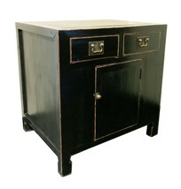 Antique Chinese Ming Sideboard Black Lacquer (3470), Circa 1800-1849 - £1,228.34 GBP
