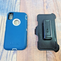 Otterbox 77-57029 Defender for iPhone X Big Sur Blue Screenless Case w B... - $506.25 MXN
