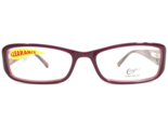 Candie&#39;s Eyeglasses Frames C SOPHIE BUPK Purple Pink Rectangular 51-16-135 - $46.59