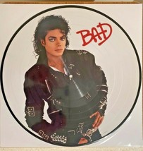 Michael Jackson Bad Limited Edition Picture Disc Vinyl LP  - £38.89 GBP