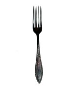 Vintage 1881 Rogers A1 Coronet Mystic Single Dinner Fork Tarnished 7.5&quot; - $5.93