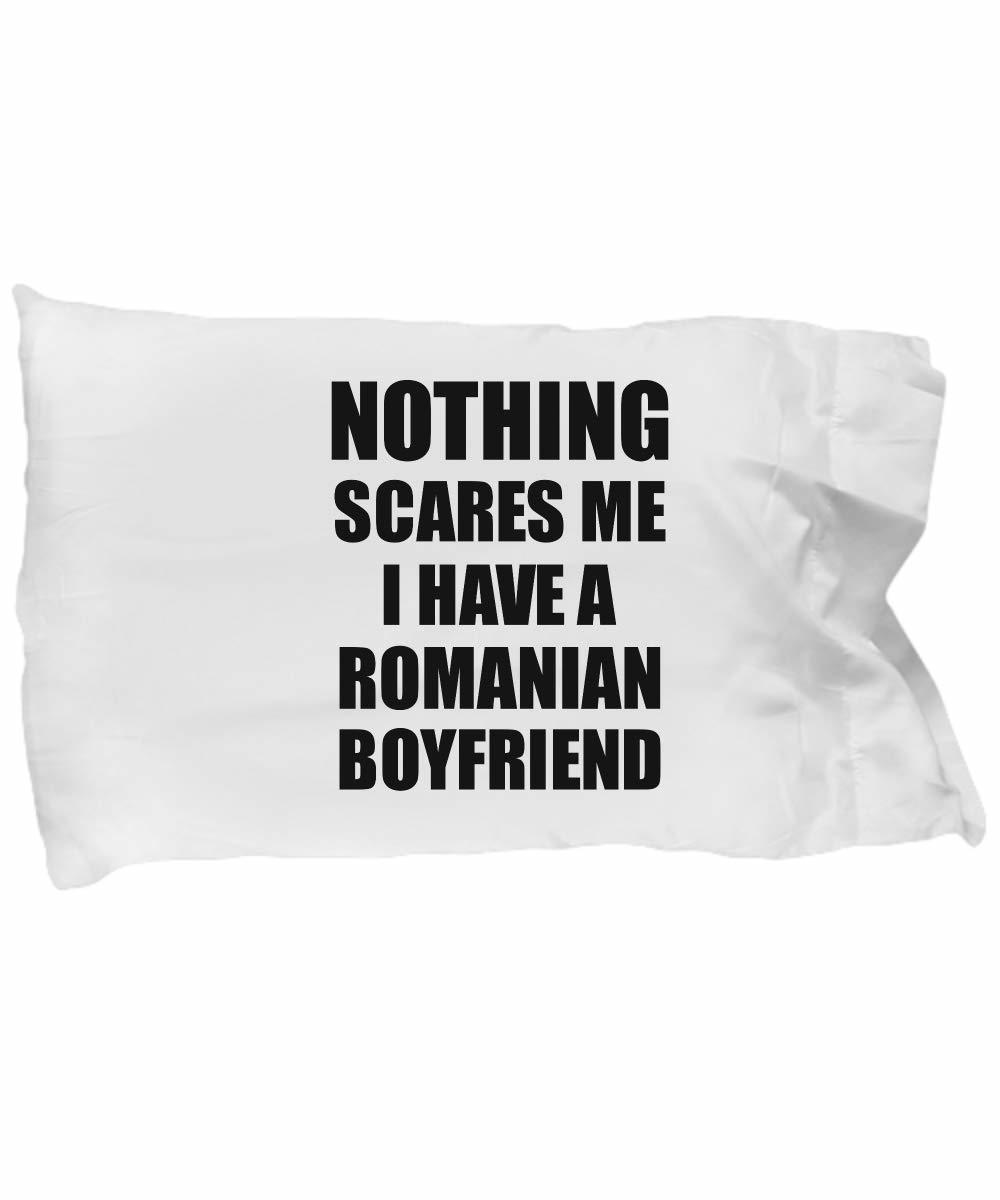 EzGift Romanian Boyfriend Pillowcase Funny Valentine Gift for Gf My Girlfriend H