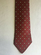 NEW Red Polka Dot Silk Tie - Never Worn - £5.31 GBP