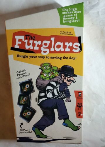 Primary image for New Sealed Bananagrams Boardgame Furglars, The Box (USA SHIPS FREE)