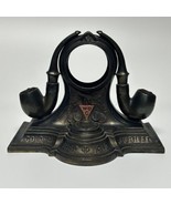 Fountain Pen Holder Inkwell WDC Golden Jubilee 1862 - 1912 Antique Desk ... - $305.61 CAD
