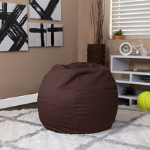 Brown Bean Bag Chair DG-BEAN-SMALL-SOLID-BRN-GG - $1,818.23 MXN