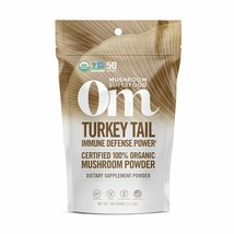 Om Organic Mushroom Nutrition Supplement,Turkey Tail: Holistic Defense, Immun... - £18.01 GBP