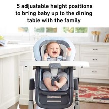 Graco DuoDiner DLX 6-in-1 High chair - Asher new unboxed - £56.05 GBP
