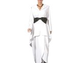 Women&#39;s Royal Ascot Dress Theater Costume L White - £176.70 GBP