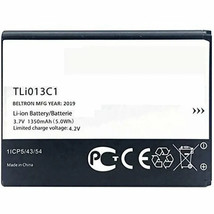 New Original Battery For Alcatel Smart Flip 4052R 4052C 4052W Battery TLi013C1 - £4.66 GBP