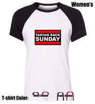 TAKING BACK Sunday  Graphic Tees Womens Ladies Girl&#39;s Cotton Blend T-Shirt Tops - £14.11 GBP