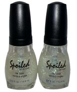 PACK OF 2  WET N WILD Spoiled Nail Color #S002 SHAKEN SNOW GLOBE New/RAR... - $273.03 MXN