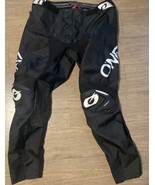 Men&#39;s O’Neal Motocross Mayhem Pants Size 36 Black White - $942.92 MXN