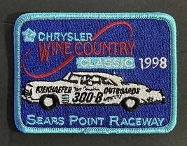 (1998) WINE COUNTRY CLASSIC - CHRYSLER SEARS POINT RACEWAY (PATCH) - $64.95