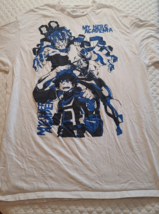 My Hero Academia Heroes &amp; Villains Deku White Anime T-Shirt sz XL - $5.89