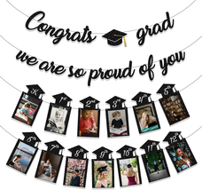 Graduation Decorations Class of 2023 Party Supplies - Congrats Grad, We Are so P - £23.89 GBP