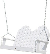 Classic Westport Porch Swing, 4 Ft., White, Highwood Ad-Sw1Cw52-Whe. - £461.79 GBP