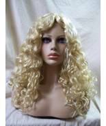 Blonde Bodacious Waves Wig Wild Thing Jungle Jane Cavewoman 80s 90s Disc... - $27.08 CAD