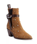 Zadig &amp; Voltaire Tyler Cecilia Dream Studded Suede Booties Boots $598, S... - €235,33 EUR