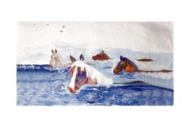 Betsy Drake Chincoteague Ponies Beach Towel - £48.47 GBP