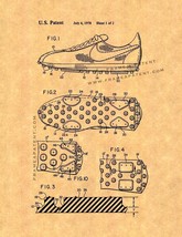 Cleated Sole for Athletic Shoe Patent Print - $7.95+