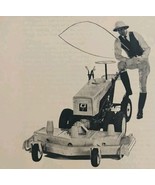 1965 Gravely Lawn Mower Riding Tractor Advertisement Outdoor Care DWLL7 - $367.32 MXN