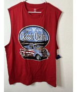Way To Celebrate Patriotic Classic Truck Legend Muscle Red T Shirt Size XL - $27.06 CAD