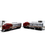VTG Model Power Santa Fe Double Diesel gauge Diesel Starter Train Set #1061 - $1,856.42 MXN