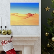 Desert Sand Dunes Landscape Canvas - £55.94 GBP