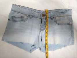 No Boundaries S5 &quot;Booty - Short Shorts!&quot; Short n&#39; Sexy! Light Denim color - FREE - £9.48 GBP