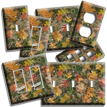 Mossy Oak Tree Maple Leaves Real Hunter Camo Light Switch Outlet Wallplate Decor - £14.42 GBP+