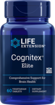 MAKE OFFER! 3 Pack Life Extension Cognitex Elite (brain shield) 60 veg tabs image 1