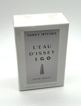 ISSEY MIYAKE L&#39;eau D&#39;issey IGO Eau De Toilette Cap to Go 0.67 oz 20 ml Travel - £19.43 GBP