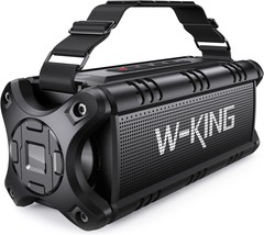 W-King Bluetooth Speaker: Large Outdoor Portable Bluetooth Speakers With - $103.93