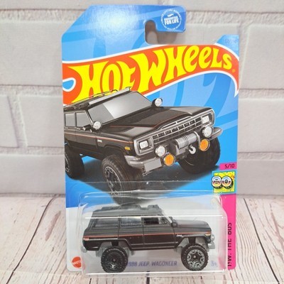 Hot Wheels HW: The &#39;80&#39;s 5/10 1988 Jeep Wagoneer 52/250 Black - $6.90