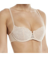 Chantelle Pyramide Bra C14650 Underwired Sheer Lingerie - Beige - $44.55