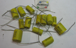Film Capacitor Assorted Values Yellow  - Used Pulls Lot - $9.49